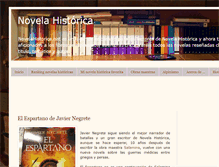 Tablet Screenshot of novelahistorica.net